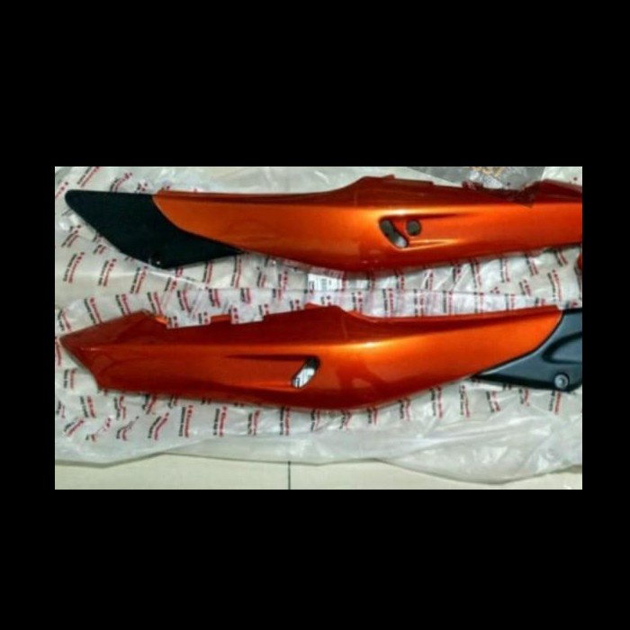 Cover Body Belakang Kanan Kiri Orange Ninja RR Old