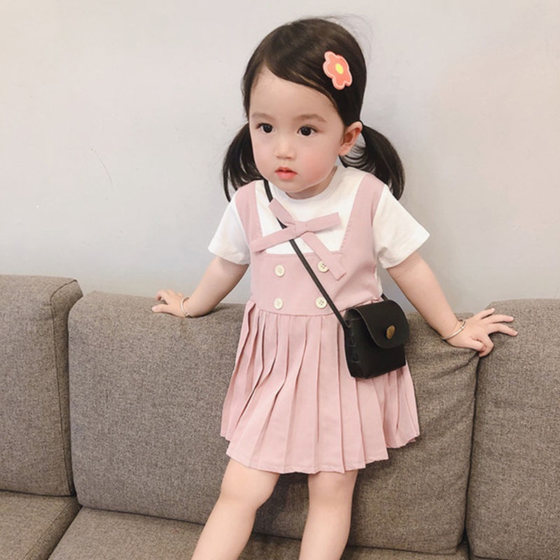 P10 NEW-Dress anak / baju bayi motif ploi