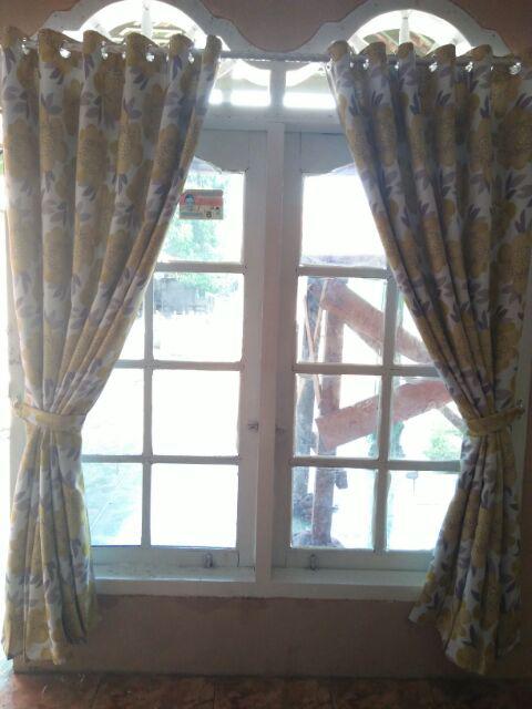 Gorden Blackout Blazer Matahari Lebar 100×200 Tinggi Buat Jendela Pintu 12 Semokring 6 Gelembung