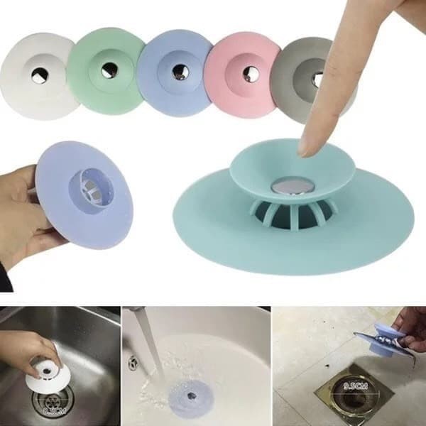 BABEE - SARINGAN WASTAFEL CUCI PIRING DAPUR KAMAR MANDI / SARINGAN WASTAFEL SILICONE / MULTI FUNGSI