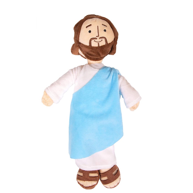 Boneka Kartun My Friend Jesus Maria Bahan Plush Ukuran 30CM Untuk Hadiah Anak