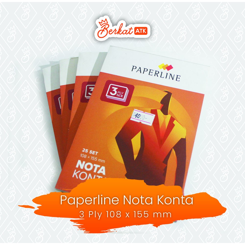 

BUKU NOTA KONTAN KECIL 3 PLY PAPERLINE