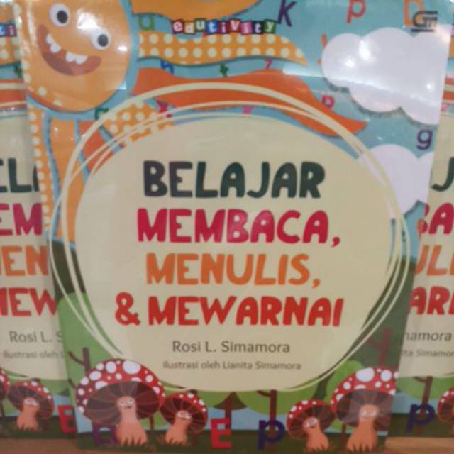 Belajar membaca,menulis,dan mewarnai