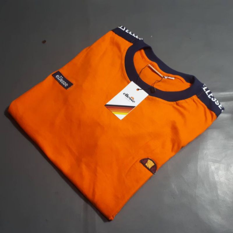 KAOS ELLESSE ORANGE HIGH QUALITY