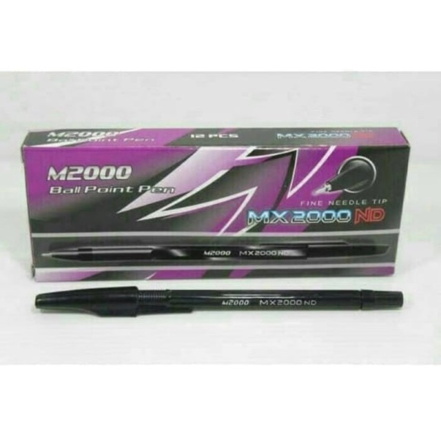 

Pulpen / Ballpoint MX2000 ND / M2000 warna hitam