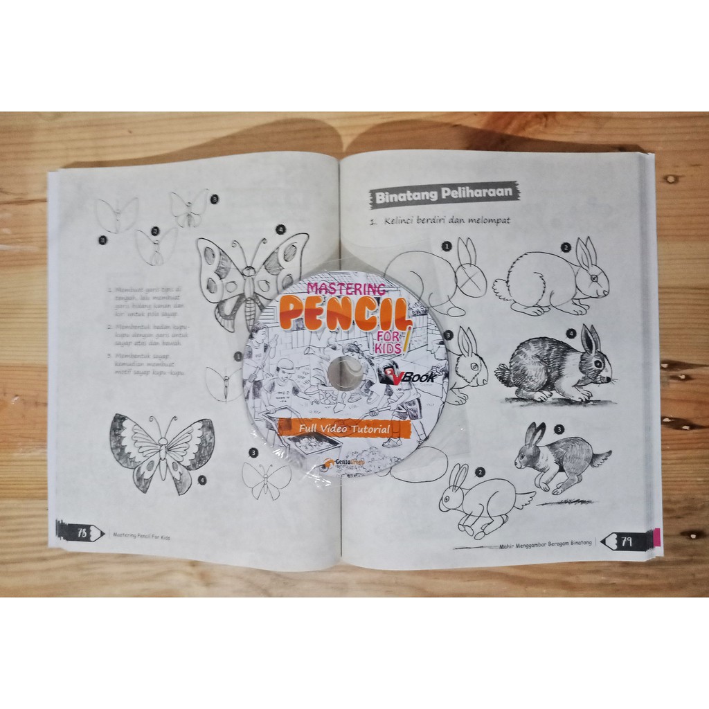 Buku Belajar Menggambar Untuk Anak Mastering Pencil For Kid Shopee Indonesia