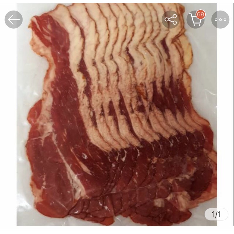 

smoked beef