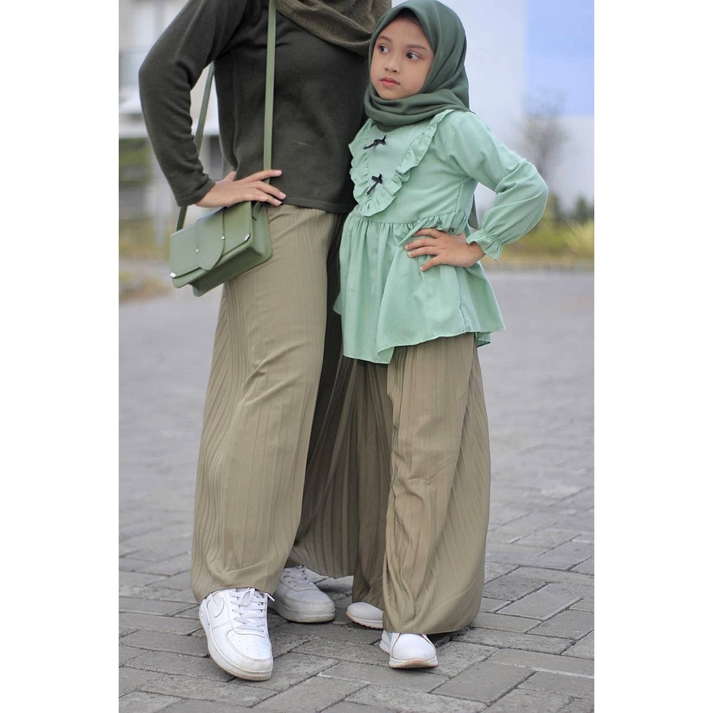 KULOT PLISKET CELANA PLISKET JUMBO 258XXL PLEATS PANT KULOT PRISKET KULOT PANJANG PLISKET