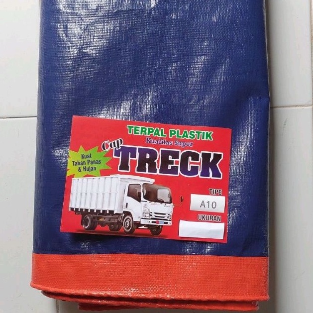 TERPAL PLASTIK KOREA A10 UKURAN 2X2 meter merk TRECK