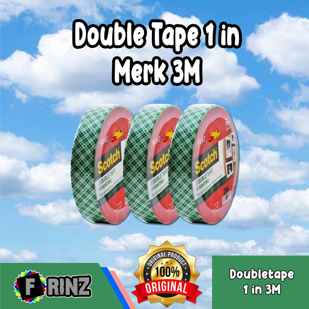 

ATK ~ Double Tape Foam 3M Batik 1 in