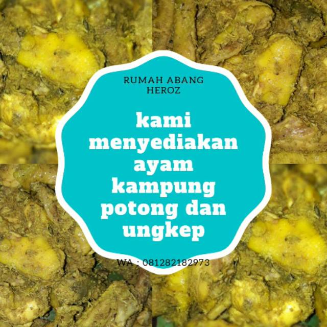 

Ayam kampung ungkep FRESH HERBAL syar'i 6 ons
