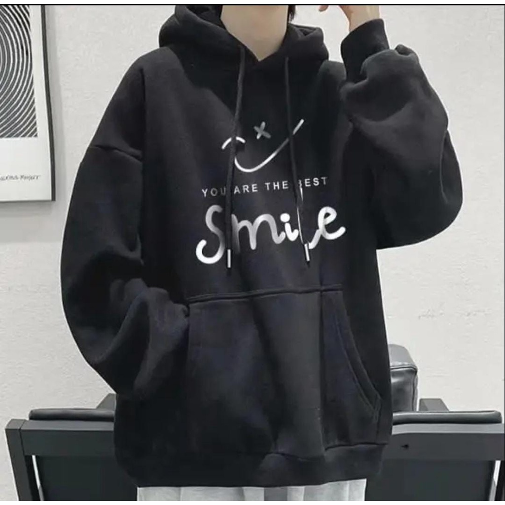 HOODIE THE BEST SMILE - JUMPER LUCU PREMIUM