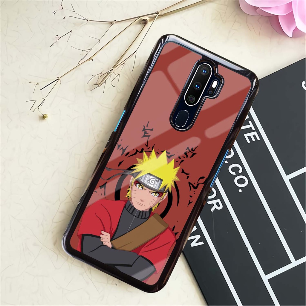 [AA07] Case Glossy Oppo | A5 2020 | A9 2020 | Casing Hp Kilau | Anime Naruto