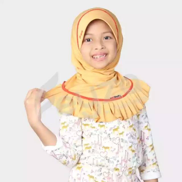 Jilbab Elicia/Kerudung Anak/Hijab Instan/Feyza Nafisa