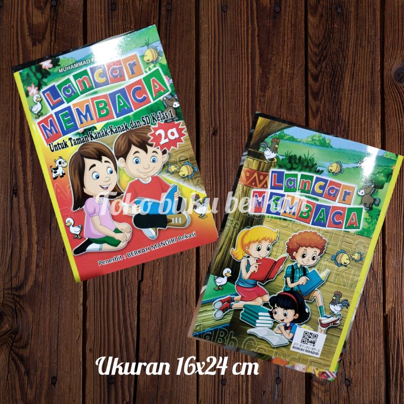 buku lancar membaca 2a 32 halaman (16x24cm)