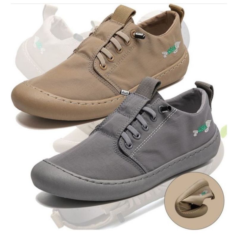 Sepatu Sneakers Pria Kasual - Sepatu Kets Pria Light Elves Shoes