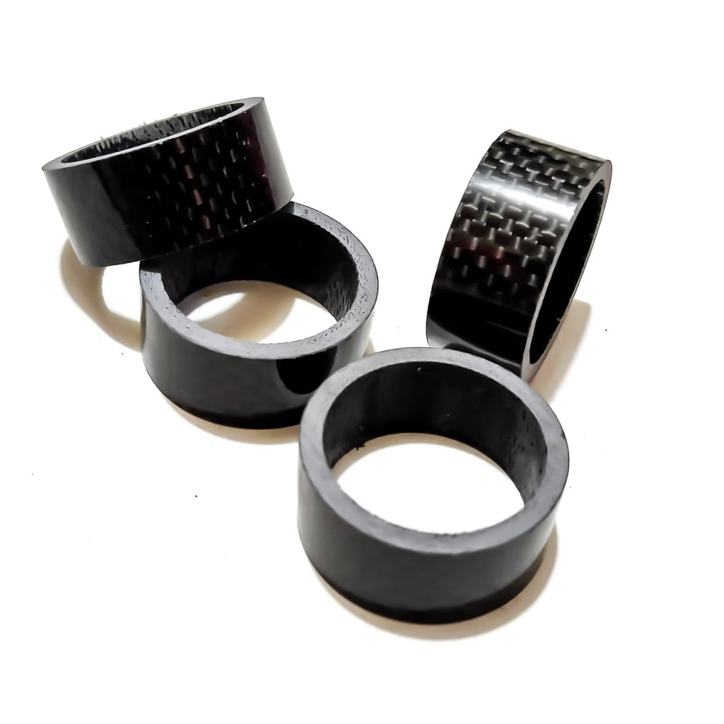 Ring Spacer Karbon Stem Oversize 1.5 cm. Carbon Fiber Bike Headset Spacer Kit