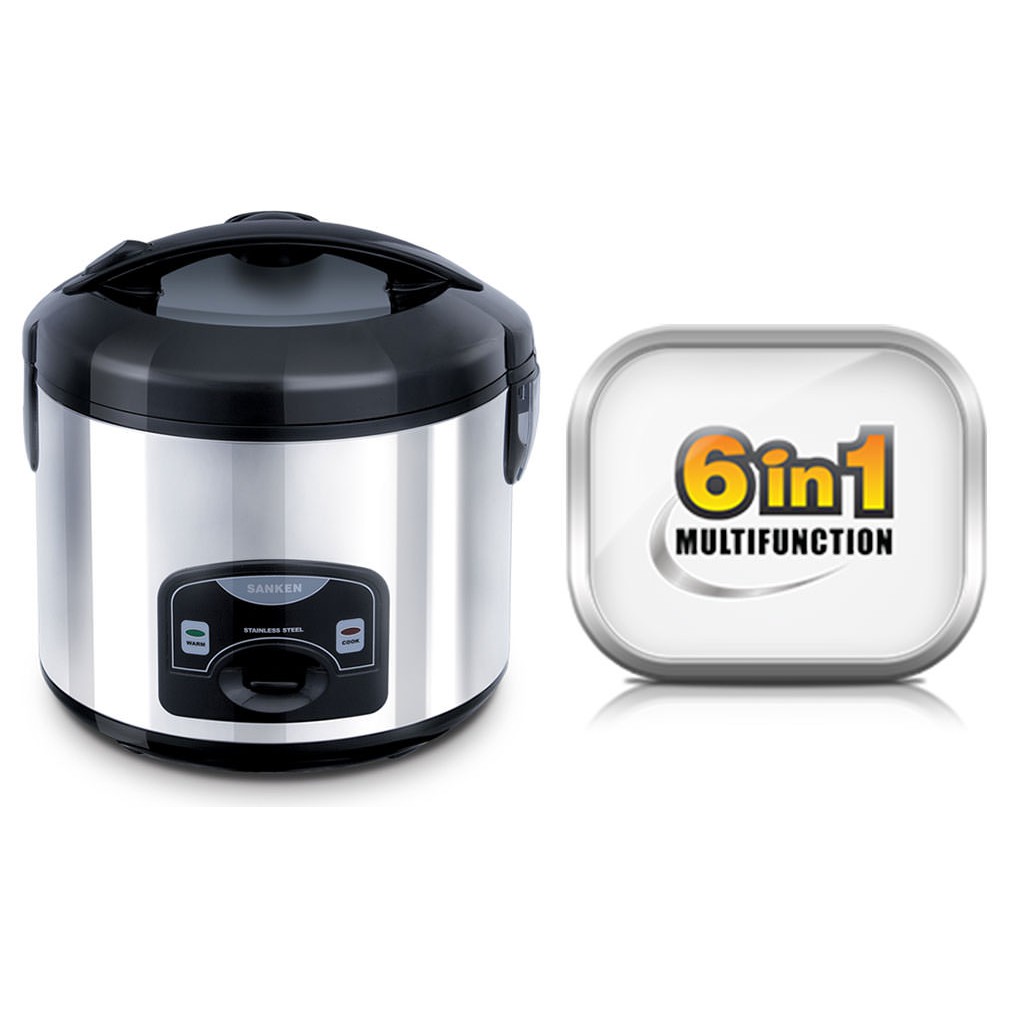 Sanken SJ-1999M Rice Cooker - Hitam [1.8 L]