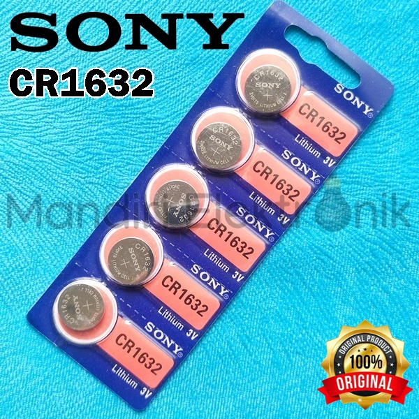 Baterai Sony CR1632 CR 1632 Original - Baterai Kancing CR 1632 3V Sony