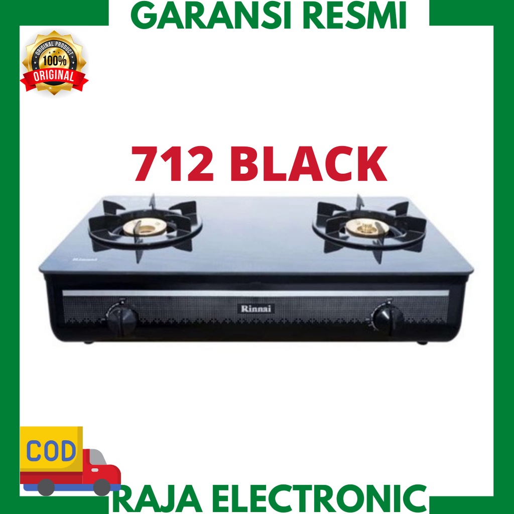 KOMPOR GAS RINNAI 712 GA B 2 TUNGKU