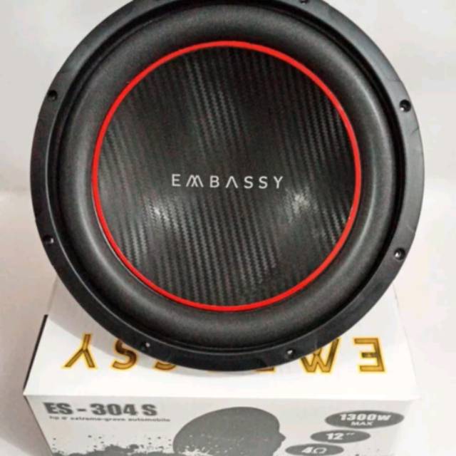 Subwoofer Embassy ES 304 S - NEW 12 Inch Embassy