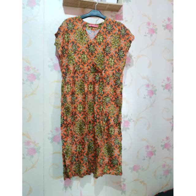 Daster kekinian Kencana Ungu model kimono