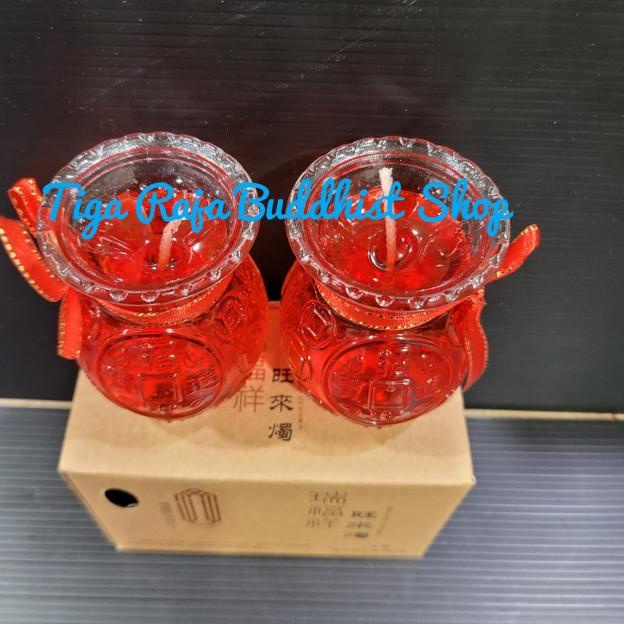 ➢ Lilin Jelly Merah Nanas ➷