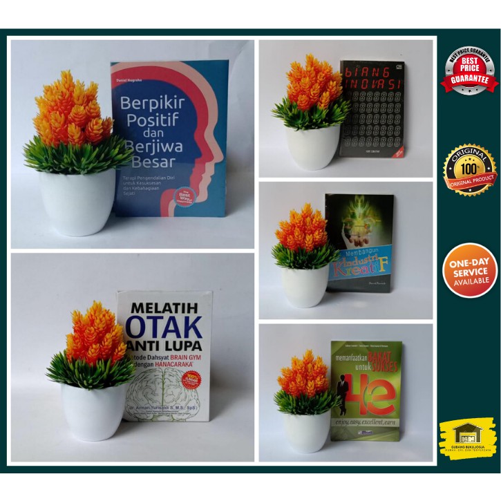 PAKET 5 BUKU Berpikir Positif dan Berjiwa Besar - Daniel Nugroho (4)