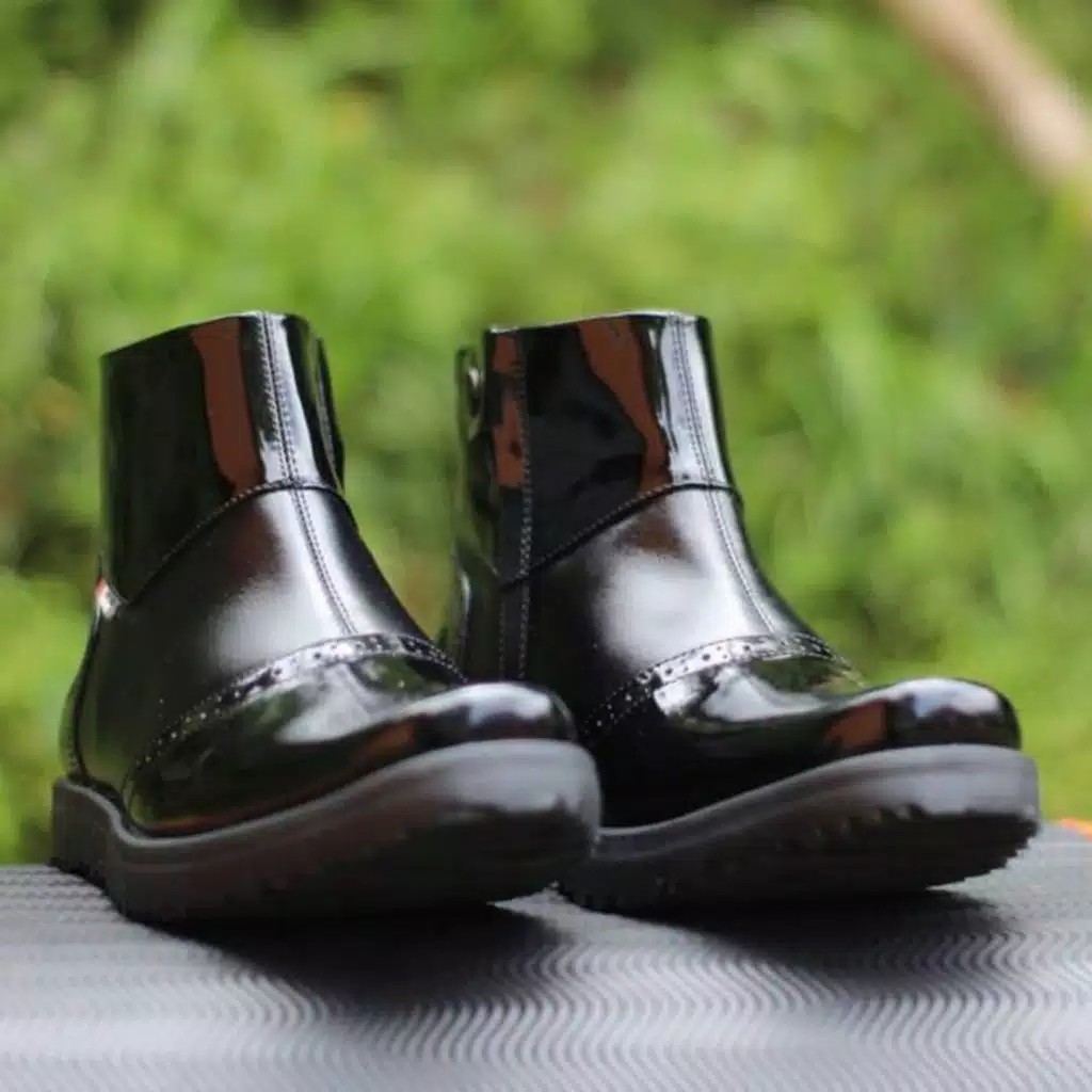 SEPATU PDH PRIA WANITA KULIT SAPI ASLI SEPATU PDH TNI POLRI SECURITY SATPAM SEPATU FORMAL KANTOR