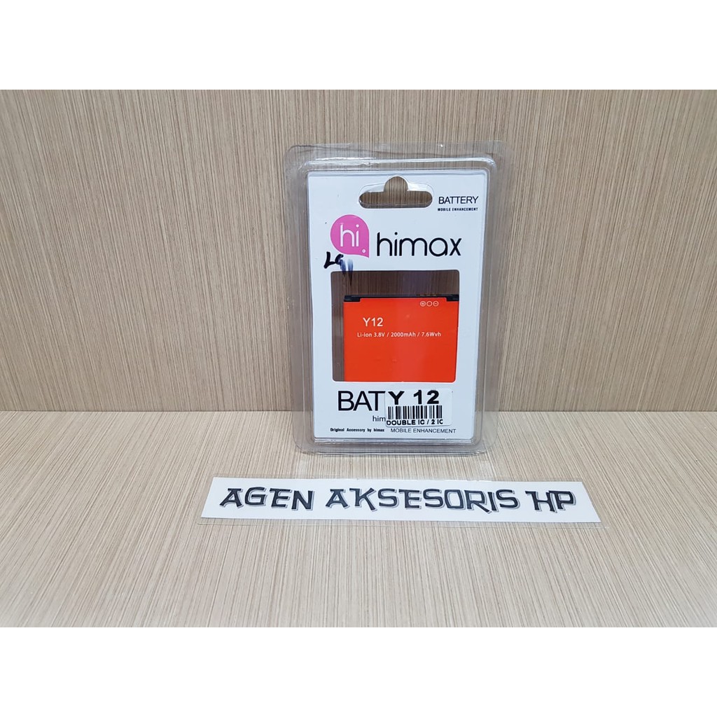 Baterai Himax Y12 Batre Himax M2 Y12 Himax M2 ORIGINAL 2 IC 2000mAh