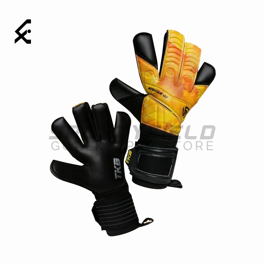 Sarung Tangan Kiper TKB RISHTAR New Edition 2021 - Ares Yellow
