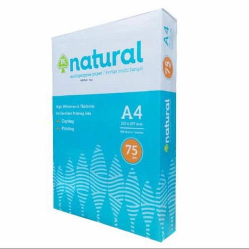 

KERTAS HVS 75 GRAM A4 NATURAL / KERTAS PRINT/ 621-302682