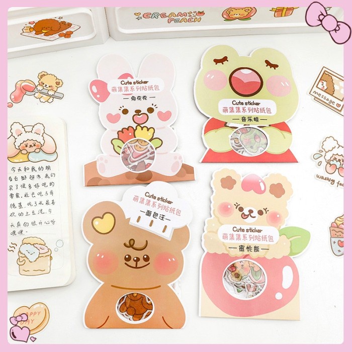 

Promo Bulan Ini Set Stiker Kertas Kartun Gaya Korea Seri Music Frog Hemat
