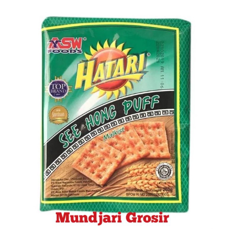 Hatari biskuit see hong puff 260g Mundjari Grosir Cilacap Kawunganten