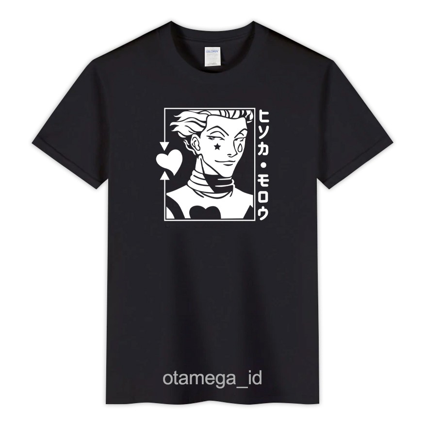 Kaos Anime HISOKA - HUNTER X HUNTER Kaos Pria & Wanita/ Kaos Distro Japan/ Kaos Harajuku & Cosplay