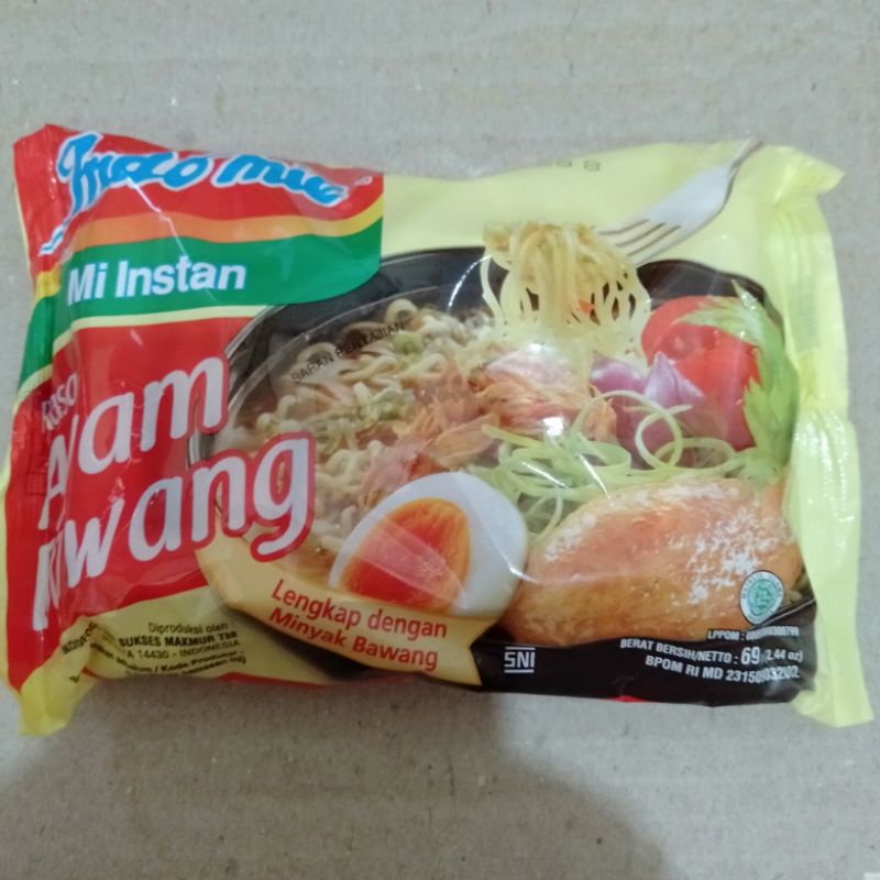 [-+69 gram] indomie kuah