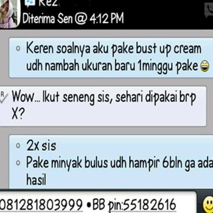Jual Krim Pembesar, Pengencang Payudara Bust Up Cream, Aman &