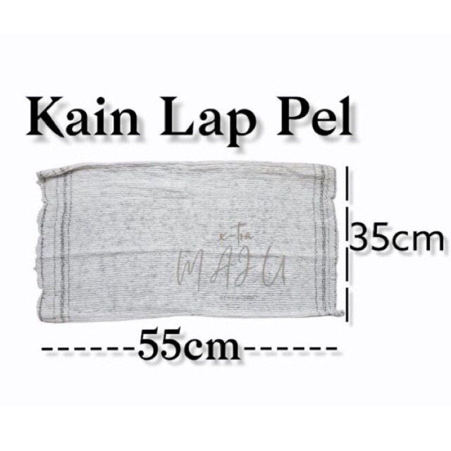 Kain Pel Super Quality (1 pcs) / Kain Lap Serbaguna Tebal Meresap