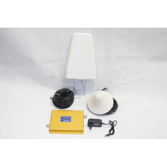 GSM Signal Repeater/Booster Penguat Signal Hp Dual Band 2G&3G 900-2100