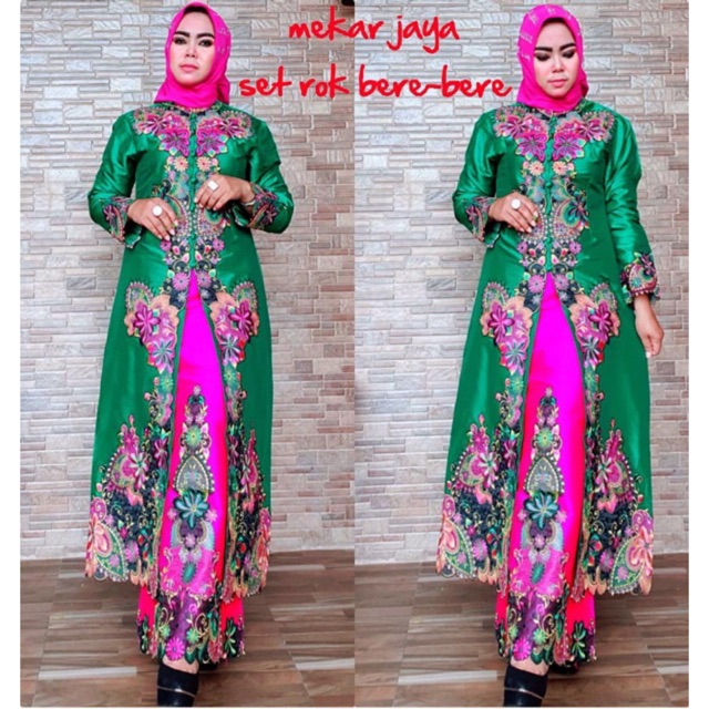 Stelan kebaya rok bere-bere mekar jaya by mira jaya
