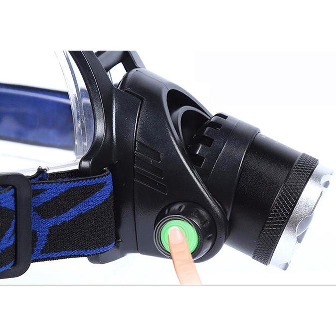 Senter Kepala Xml L2 High Power + Charger