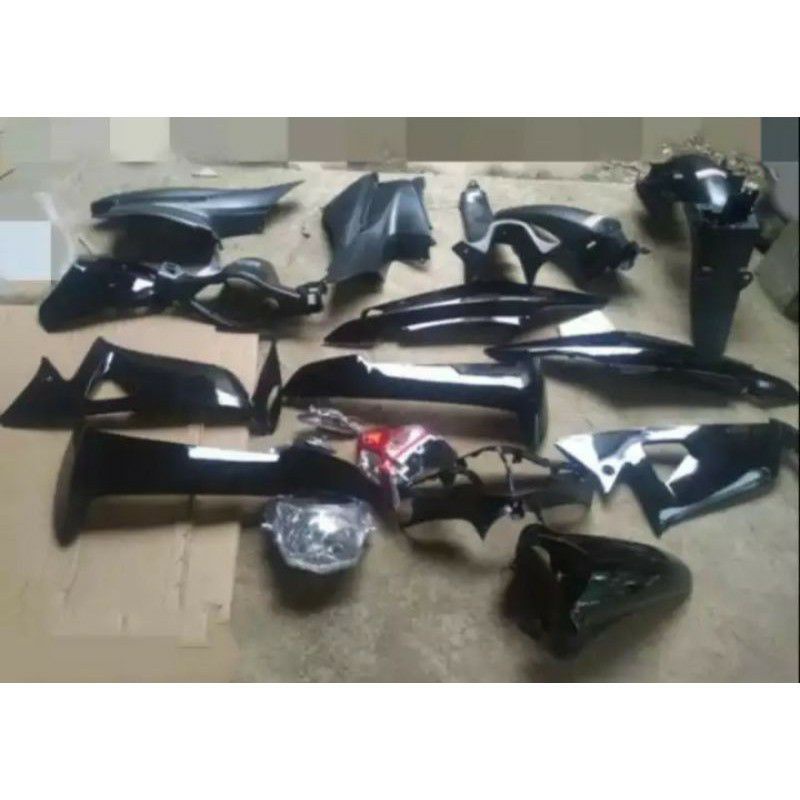 FUL SET COVER BODY HALUS DAN KASAR HONDA SUPRA FIT NEW FIT S FIT X PLUS LAMPU