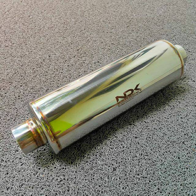 Resonator Straight series NDK Exhaust + centerpipe brio