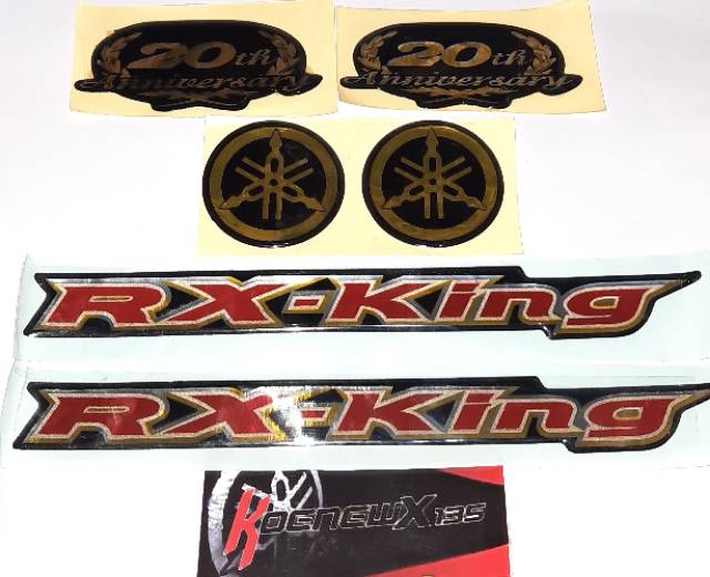 EMBLEM RX KING 2003 SE 20TH ANIVERSARY