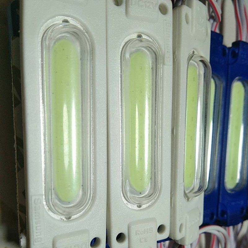 LAMPU LED 6 TITIK COB 12 volt ICE BLUE