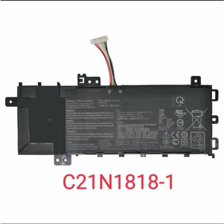 Baterai Asus Vivobook 14 A412 A412FA A412UA A412UB B21N1818