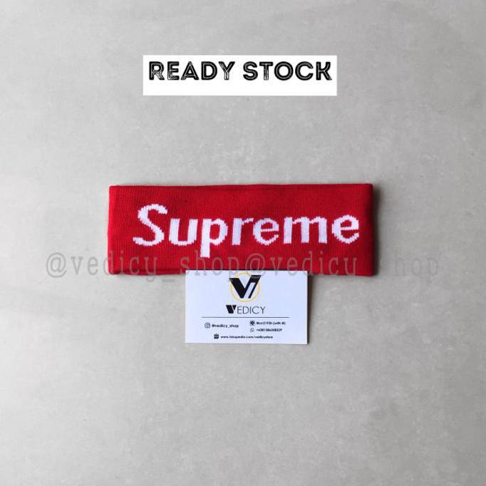 Sale Supreme Headband Red Color