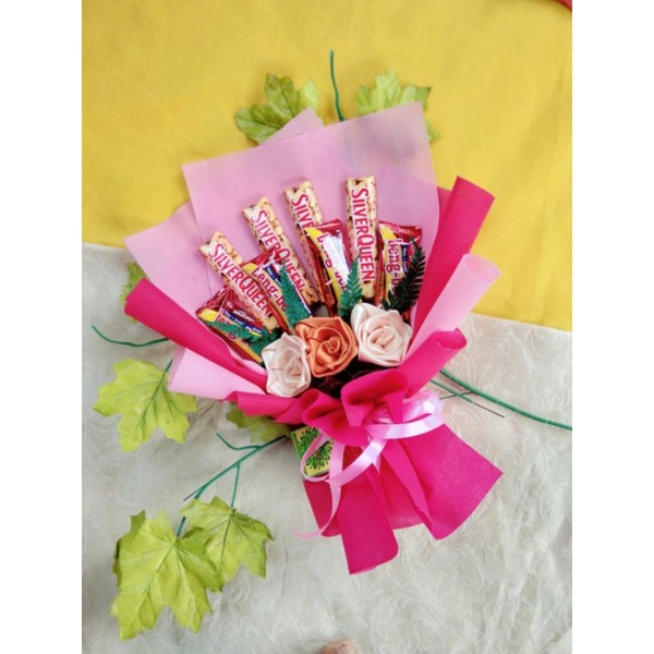 

Buket cokelat, buket bengbeng, hadiah unik, special gift
