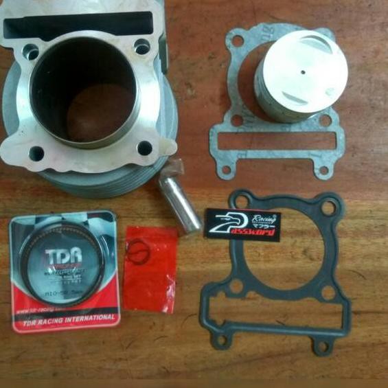 Menarik - Blok Piston Bore Up TDR Mio 58.5mm Blok Seher