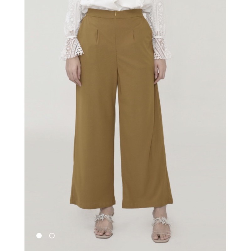 dandelion knit pants amber XS-S Wearing Klamby